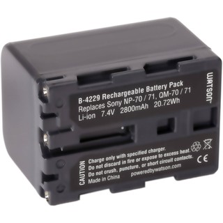 แบตเตอร์รี่กล้อง SONY Camcorder Digital Camera Battery รุ่น NP-QM71D/FM70