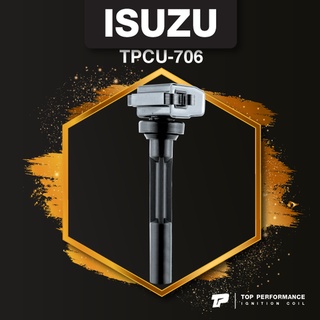 (ประกัน 3 เดือน) คอยล์จุดระเบิด ISUZU DECA CNG NKR 4HF1 ตรงรุ่น 100% - TPCU-706 - TOP PERFORMANCE MADE IN JAPAN - คอย...