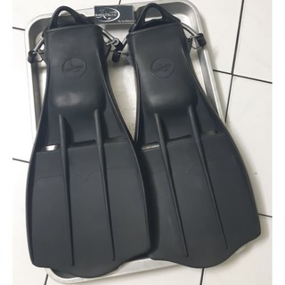 Saekodive Jet Fins Open heel Spring strap Black SCUBA DIVING FINS SCUBASERVIZwithLOVE