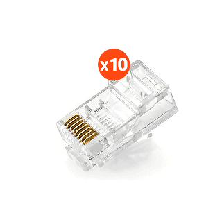 Plug หัวแลน (LAN) RJ45 CAT6 LINK (US-1002) (10/Pack) Original คุณภาพดี