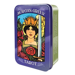 {ไพ่แท้ลิขสิทธิ์} ไพ่ทาโรต์ชุด Morgan-Greer Tarot (Tin box)