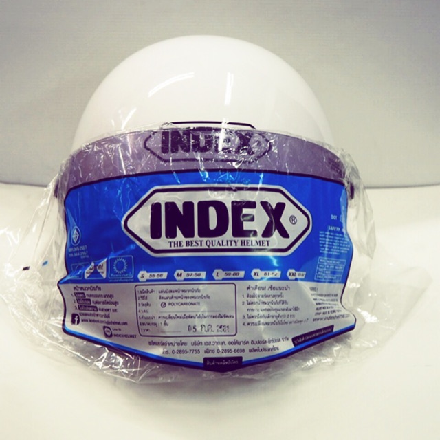 หมวกกันน็อคครึ่งใบ INDEX