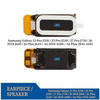 ลำโพง Samsung J7 Pro J730 J5 Pro J530 J6 Plus J6 A6 Plus A6 J3 Pro ลําโพงหูฟัง Earpiece Speaker for SAMSUNG J7 Pro J730