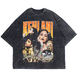 เสื้อยืด ลาย KEHLANI WASHING VINTAGE (เสื้อยืดซักได้)