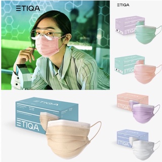 [พร้อมส่ง] Etiqa Breeze Mask หน้ากากอนามัยเกาหลีสีพาสเทล 1กล่อง=30ชิ้น 🇰🇷Made In Korea