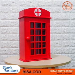 Simple Furniture - Kotak Obat Phonebox London