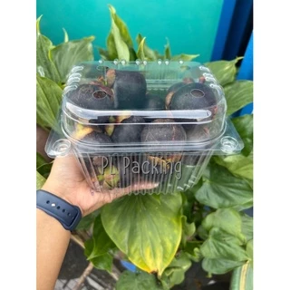 กล่องใส่ผลไม้เจาะรู 1 KG. ((มังคุด))/ 1 แพค 50 ใบ/จำกัด 4 แพคต่อ 1 คำสั่งซื้อ