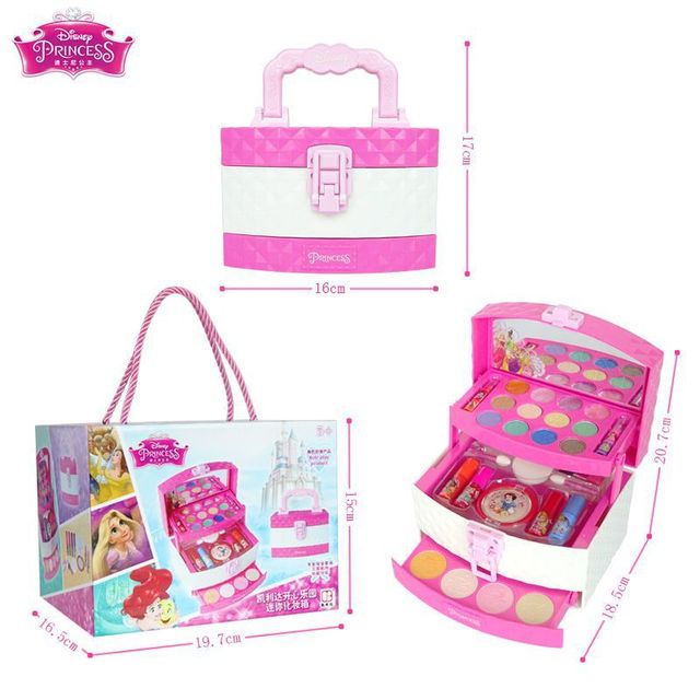 In StockFrozen 2 elsa anna princess New Disney girls Makeup suitcase