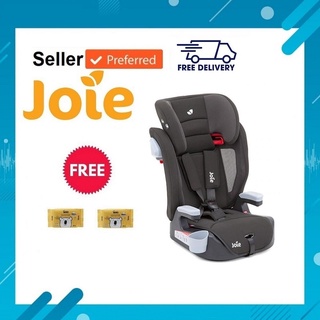[พร้อมส่ง] [ผ่อนได้] Joie Car Seat Elevate TwoTone Black + Free (Baby Moby Wet Wipes x2)