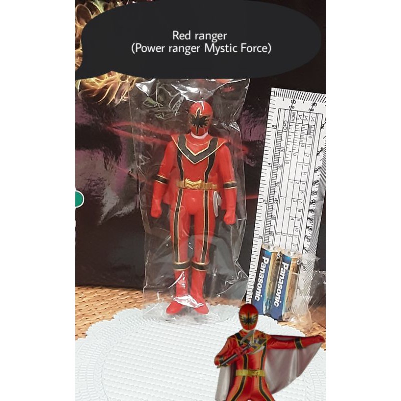 Magi Red Magi Ranger​ หรือ Red ranger ในเรื่อง Power ranger Mystic Force ของสะสม มือสอง ในซีล