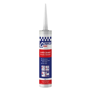 Chaixing Home อะคริลิกยาแนวเกเตอร์ จระเข้ ขนาด 450 กรัม สีขาว