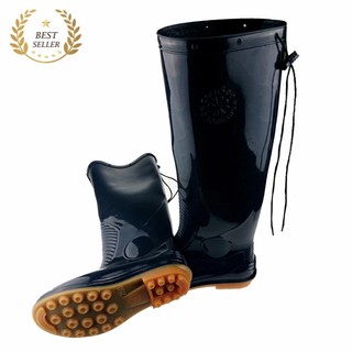 soi tiger รองเท้าบู๊ทยาง ยาวพิเศษ รองเท้าเข้าสวน ทำสวน Boot สูง47cm เบอร์ 11  #10