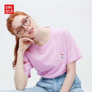 SANRIO Uniqlo เสื้อยืด พิมพ์ลาย UT สําหรับผู้หญิง (UT) 452958 Uniqlo