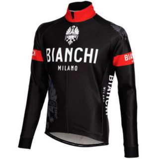 เสื้อปั่นจักรยาน BIANCHI MILANO RED แขนยาว