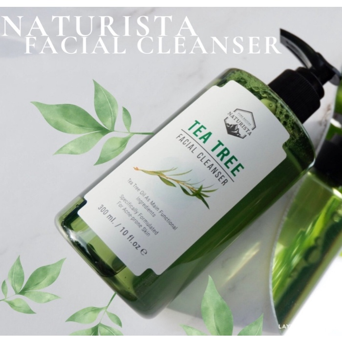 Naturista Tea Tree Facial Cleanser (ขนาด 300ml.) Shopee Thailand