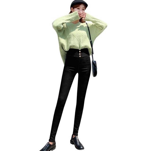 กางเกงสกินนี่ ผ้านิ่มยืด เก็บทรง ราคาถูกที่สุดพร้อมส่ง#1050 - รูปที่ 6