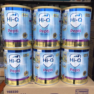 (6กระป๋อง) Dumex HiQ Pepti ไฮคิวเปปติ นมผงสำหรับเด็กแพ้โปรตีนนมวัว ขนาด 900g   EXP.11/08/2024