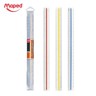 Maped (มาเพ็ด) ไม้บรรทัดสแกลต่ำ 1:20 - 1:125 รหัส TC/240011