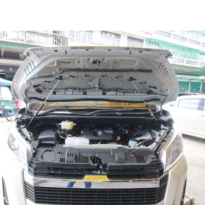 โช๊คค้ำฝากระโปรงหน้า โช๊คฝากระโปรงหน้า รถตู้ commuter Hiace 300 2019 2020 2021 2022 2023 โฉมใหม่ล่าสุด ติดตั้งง่าย VT