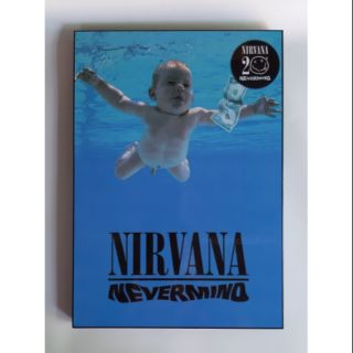 กรอบรูป วงดลตรี NIRVANA NEVERMIND อขนาด A3