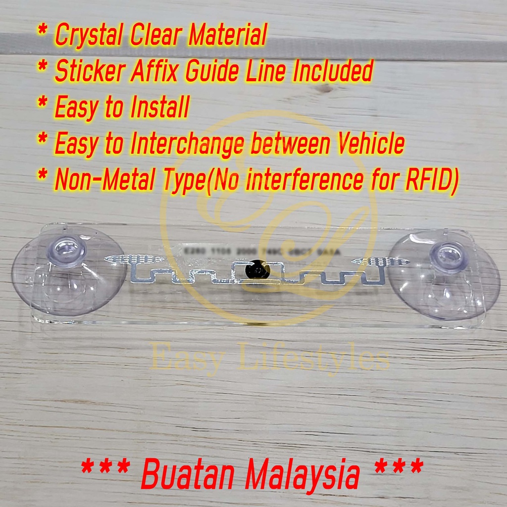 RFID HOLDER TNG TOUCH N GO SMART TAG RFID STICKER PLUS HIGHWAY(โลหะ NON) ใหม่