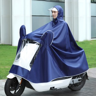 Mortorcycle Raincoat เสื้อกันฝนมอเตอร์ไซ์ เสื้อกันฝน เพิ่มความใหญ่และความหนา 5XL