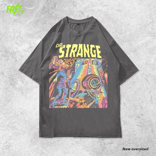 เสื้อยืด โอเวอร์ไซซ์ ลาย Dr Strange สไตล์วินเทจ