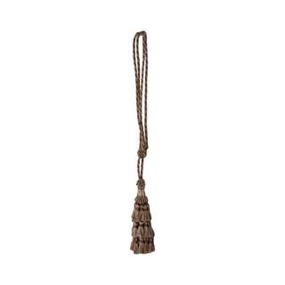 Curtain rail accessories TASSEL YDBX401-BR BROWN HLS Curtains, blinds Home &amp; Furniture อุปกรณ์รางม่าน สายรวบม่าน HOME LI