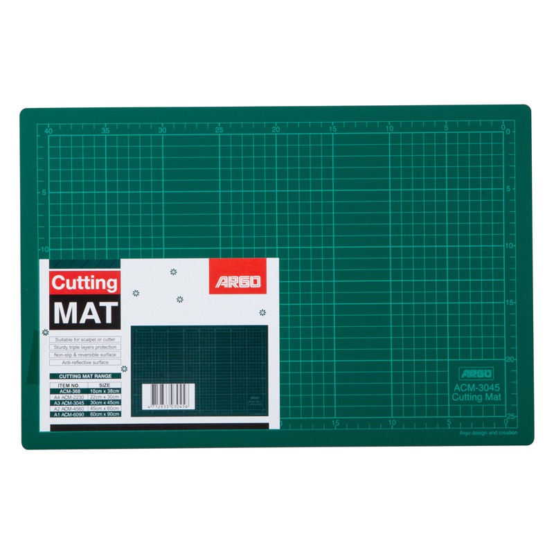 ARGO แผ่นยางรองตัด 6090 60x90 ซม. A1 อาร์โก้ รุ่น ACM