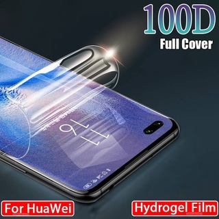 ฟิล์มไฮโดรเจล แบบเต็ม ไม่ใช่กระจก สําหรับ HUAWEI Mate 8 Mate 9 Mate9 pro Mate 10 Mate10 pro Mate 20 Mate 20 pro Mate 20X Mate 30 mate 30E Mate30 Pro mate 30E pro mate40 mate 40E mate40 pro mate40 Pro+