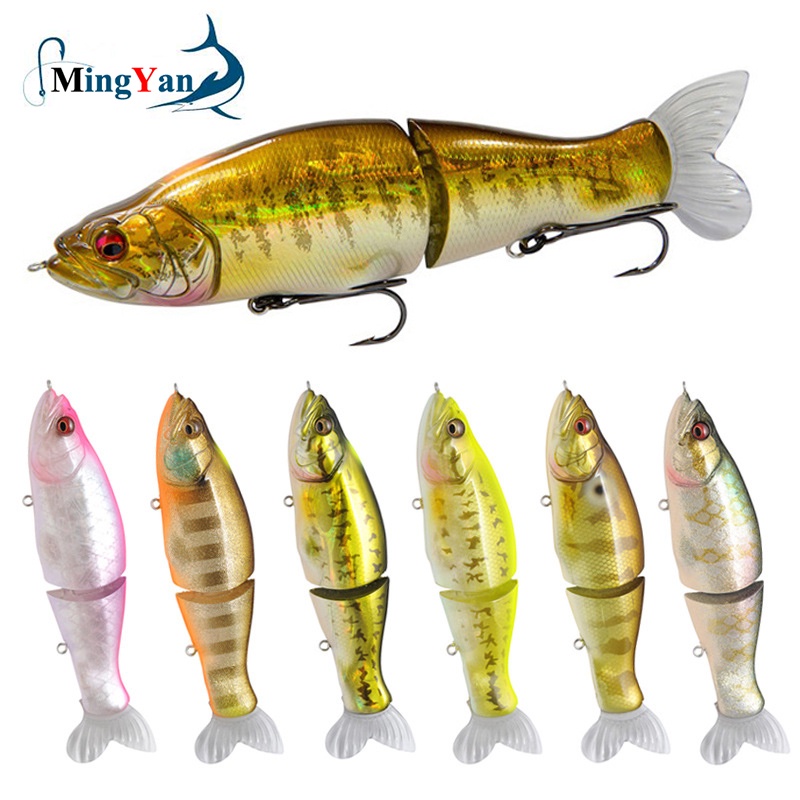 1pcs 135mm 28g Jointed Bait Shad Glider Swimbait Fishing Lures Hard ...