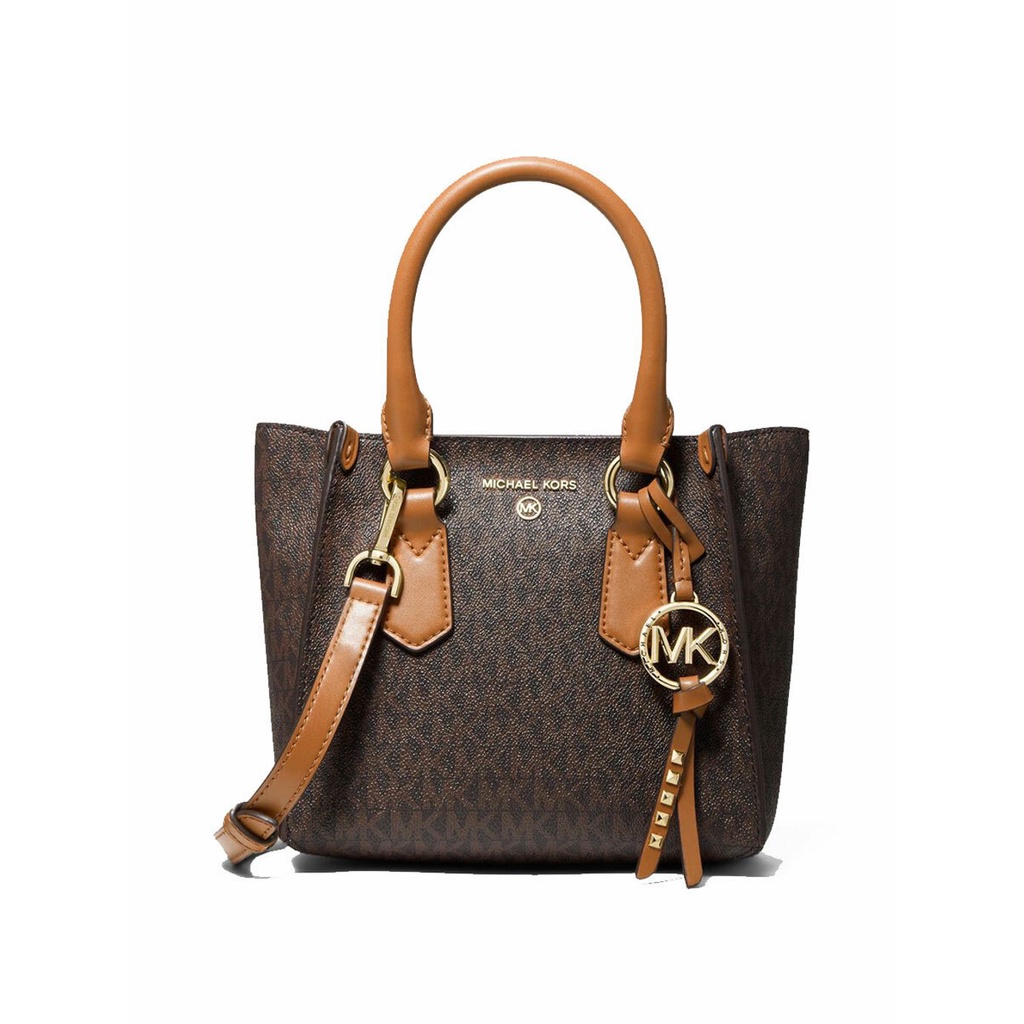 MeBrandOutlet #MK Michael Kors Kris Small Logo Satchel   #30F1G2KS1B 🌸🌸งานแท้💯% งานหิ้วจาก Shop & Ou