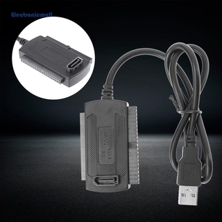 Electronicmall01 สายเคเบิ้ลอะแดปเตอร์ Usb2 . 0 Port To Ide / Sata Hdd 2 . 5 / 3 . 5 นิ้ว Hdd Mobile Cd