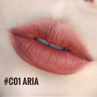 ลิควิดลิปสติก COTTON-KISSED LIQUID LIPSTICK สีC01 aria