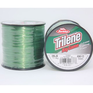 TRILENE Big Game 25LB เอ็นเต็ม สีเขียวขี้ม้า