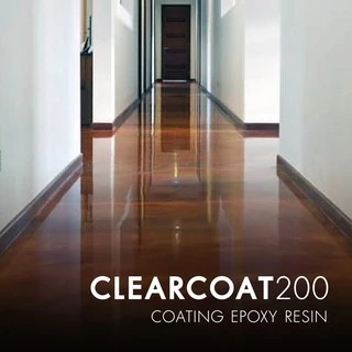 CLEARCOAT200 อีพ็อกซี่เรซิ่นใส แข็ง เงามาก ไม่ฉุน เคลือบใส งานเครื่องประดับ diy เคลือบเคสมือถือ [ชุด mini - 150 กรัม]