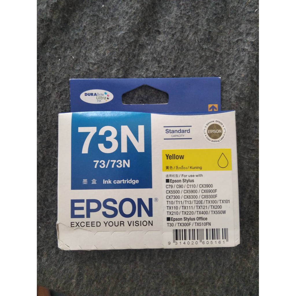 Clearance sale !! ตลับหมึกInk Cartidge EPSON T0734 (73N) Yellow (Original)