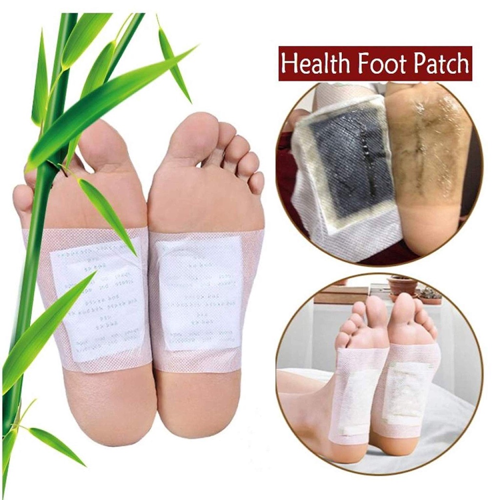 แผ่นแปะเท้าดูดสารพิษ KINOKI คิโนกิ ของแท้ Foot Detox KINOKI Detox Foot Pad แผ่นแปะเท้า