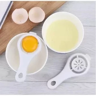 SUGA พร้อมส่ง ที่แยกไข่ ช้อนแยกไข่ แบบมีที่หนีบติดภาชนะ ที่แยกไข่แดงไข่ขาว ใช้งานง่าย อุปกรณ์ทำครัว COD SUR0078