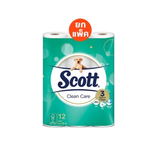 [ขายดี] Scott สก๊อตต์® คลีนแคร์ (12 ม้วน)