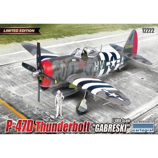 Academy 12222 P-47D THUNDERBOLT "GABRESKI" 1/48