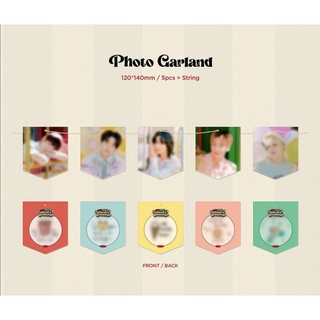 [แท้/พร้อมส่ง​] ธงราว Photo Garland TXT 2022 Seasons Greetings