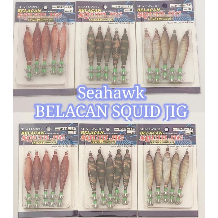 Seahawk BELACAN SQUID JIG SYY-02