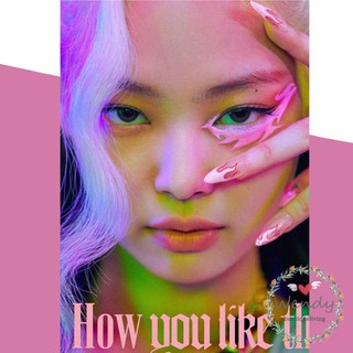 เล็บปลอม แบบยาว 24ชิ้น ฟรีกาว  High Class PVC Fake nails