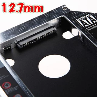 🚀ส่งเร็ว🚀 Tray SATA HDD SSD Enclosure Hard Drive Caddy Case 9.0 9.5 12.7 mm Second HDD Candy Laptop Notebookถาดแปลง