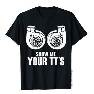 【100% cotton】เสื้อยืด ผ้าฝ้าย พิมพ์ลาย Show Me Your TtS Twin Turbo Car Racing สําหรับผู้ชาย