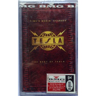 Cassette Tape เทปคาสเซ็ตเพลง The Best Of Tesla ลิขสิทธิ์ ซีล