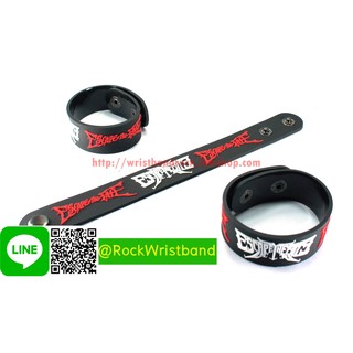 Escape The Fate ขายริสแบนด์  ETF215NA Wristband สายรัดข้อมือวงร็อค