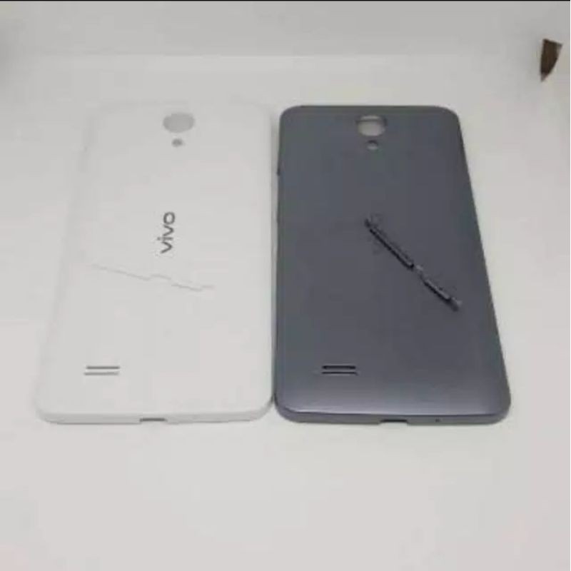 TOMBOL Backdoor / ฝาหลัง / vivo y21 Casing พร้อมปุ่มปรับระดับเสียง