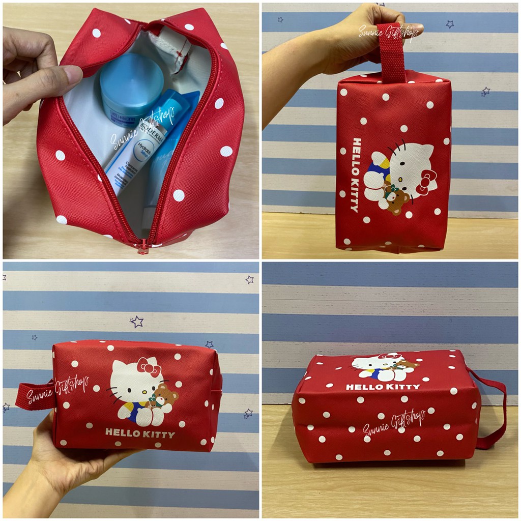 พร้อมส่ง กระเป๋าเครื่องสำอางค์ Travel Pack ลายการ์ตูน Sanrio